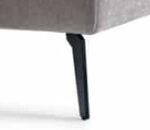 Set piedini “Blade” H 15 cm Nero 