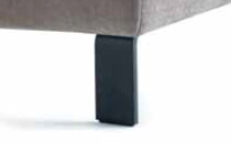Set piedini “Russel” H 13 cm Nero