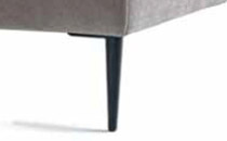 Set piedini “Slim” H 13 cm Nero